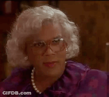 Man In Glasses And Purple Dress GIF