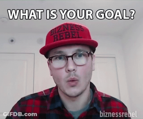 Man In Glasses And Red Hat Asking Goal GIF