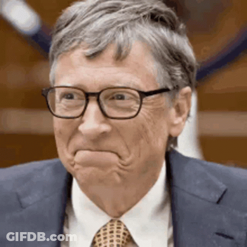 Man In Glasses And Suit Making Face GIF