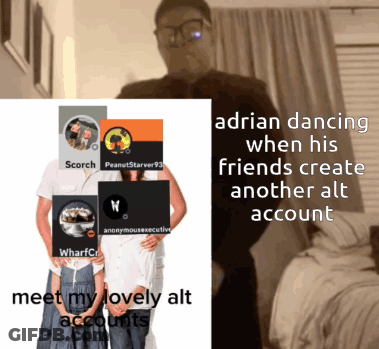Man In Glasses And Superhero Suit With DCU GIF