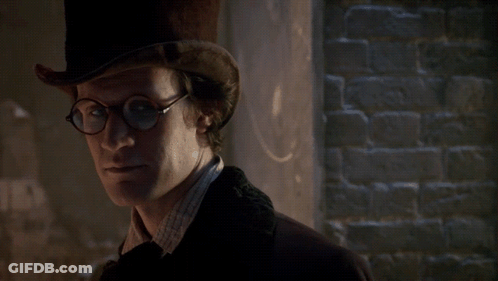 Man In Glasses And Top Hat Says What's Wrong With Silly GIF