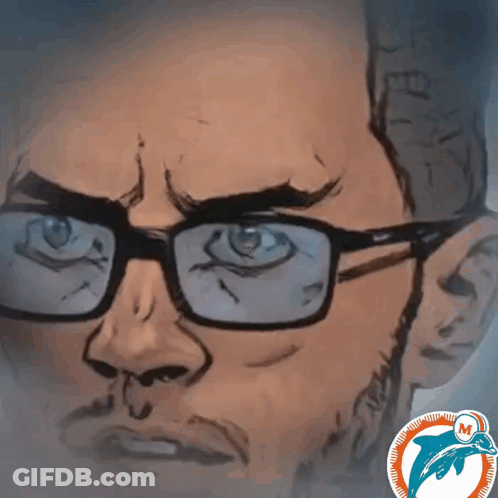 Man In Glasses Looking Through Sunglasses GIF