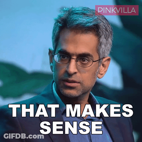Man In Glasses Says That Makes Sense Pinkvilla GIF