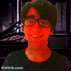Man In Glasses Smiling GIF