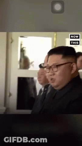 Man In Glasses Standing Before Now This Button GIF