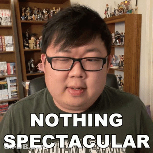 Man In Glasses With Nothing Spectacular Shirt GIF