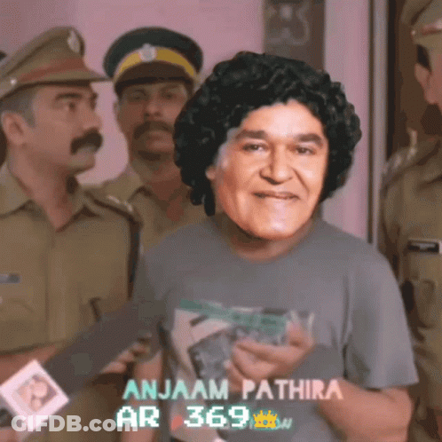 Man In Gray Shirt Anjaam Pathira GIF