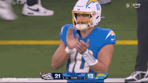 Man In Green And Black Yeti Jersey GIF