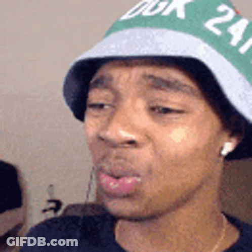 Man In Green And White Hat With Number 24 GIF