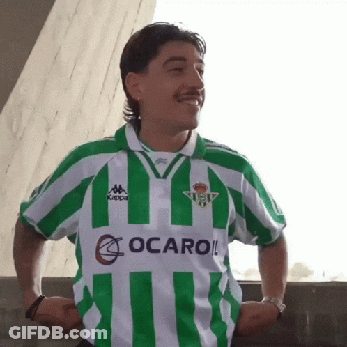 Man In Green And White Striped Shirt Saying Ocarol GIF