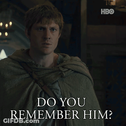 Man In Green Cape Asking Do You Remember Him GIF
