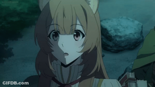 Man In Green Cape Next To Girl With Cat Ear GIF
