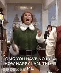 Man In Green Elf Costume Screaming GIF