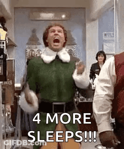 Man In Green Elf Costume Screaming GIF