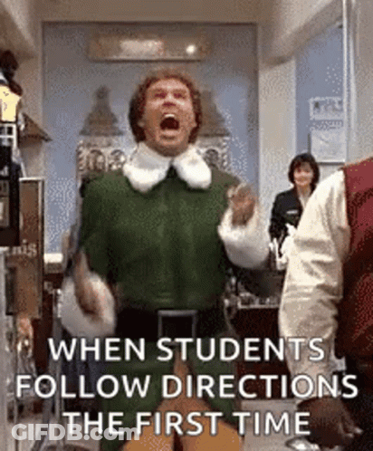 Man In Green Elf Costume Screaming While Woman Looks On GIF