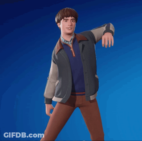 Man In Green Jacket Arms Outstretched GIF