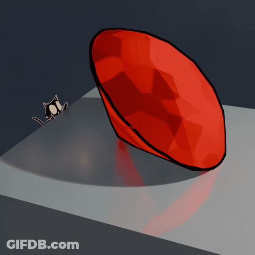 Man In Green Jacket Holding Emerald With Gem Alarm GIF