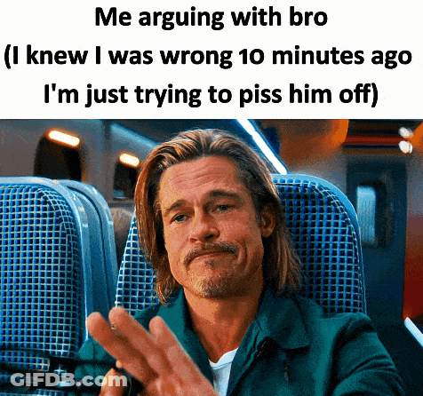 Man In Green Jacket Making Funny Face On Blue Seat GIF