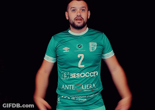 Man In Green Jersey Number 2 GIF