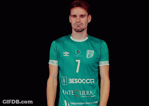 Man In Green Jersey Number 7 GIF
