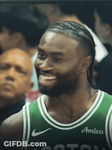 Man In Green Jersey Smiling GIF