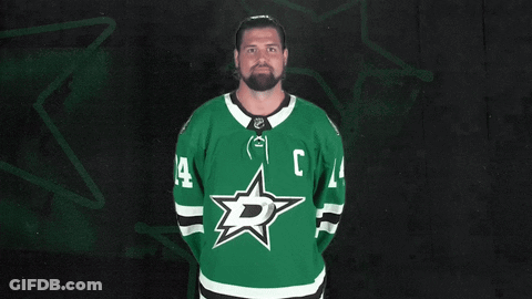 Man In Green Jersey With White Star And Letter R GIF