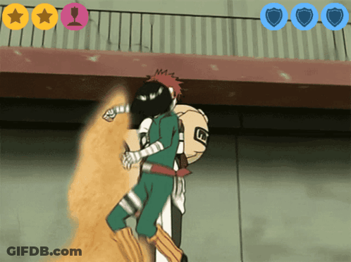 Man In Green Outfit Holding Another Man GIF