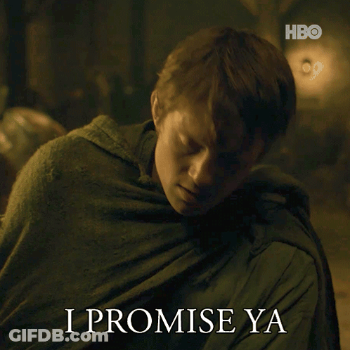 Man In Green Robe Says I Promise Ya GIF