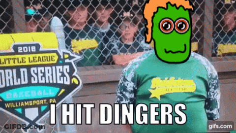 Man In Green Shirt At Little League World Series Sign GIF