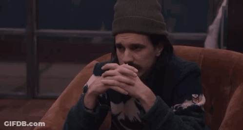 Man In Green Shirt Eating From Bag Saying Pacirncispaciencia GIF