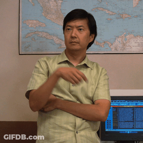 Man In Green Shirt In Front Of Computer Screen Athens Community College GIF