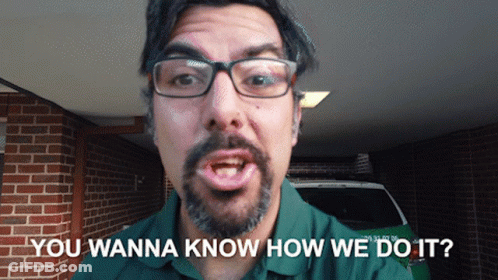 Man In Green Shirt Saying How We Do It GIF