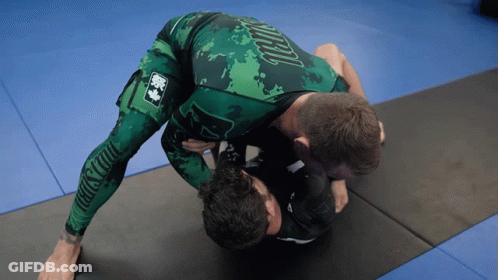 Man In Green Shirt Saying Jiu-Jitsu GIF