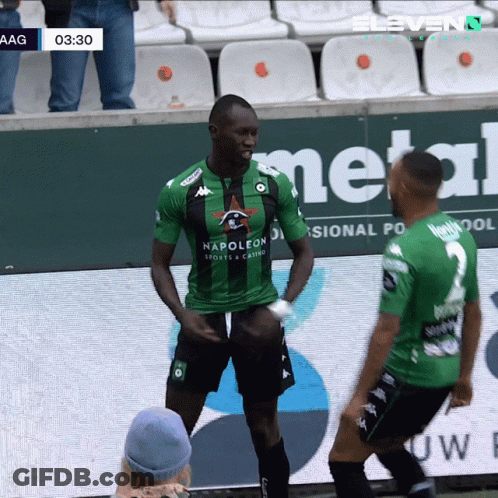 Man In Green Shirt Saying Napoleon Sports & Casino GIF