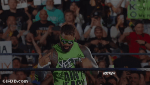 Man In Green Shirt Saying Neetin Nint GIF