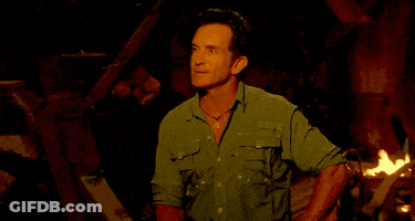 Man In Green Shirt Saying Wow GIF