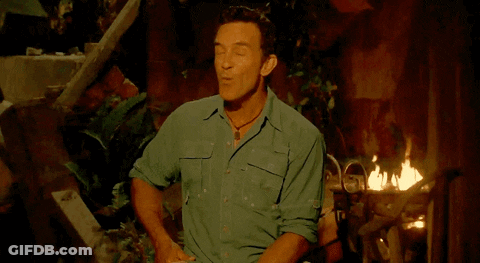 Man In Green Shirt Says Wow GIF