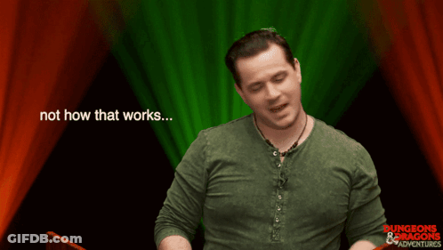 Man In Green Shirt Talking About Dungeons & Dragons Adventures GIF