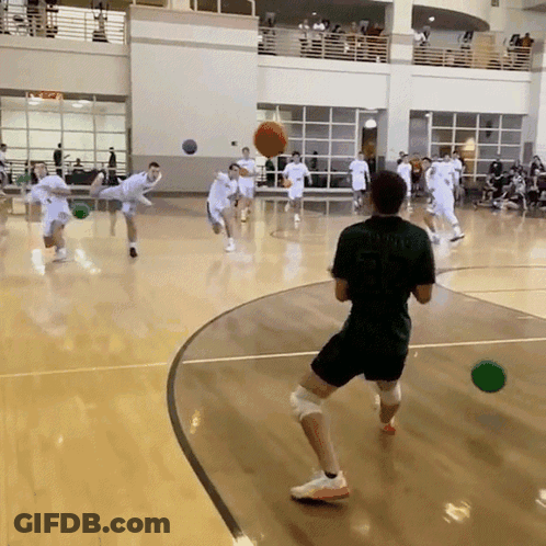 Man In Green Shirt With Number 21 GIF