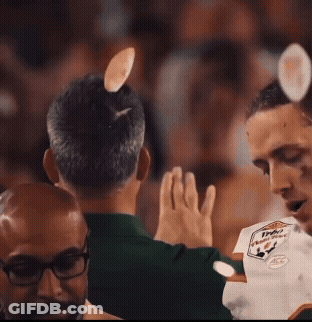 Man In Green Shirt With TPN Sticker GIF