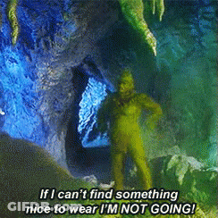 Man In Green Suit Says If I Can't Find Something Nice To Wear I'm Not Going GIF