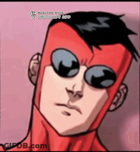 Man In Green Superhero Costume With Number 6 GIF