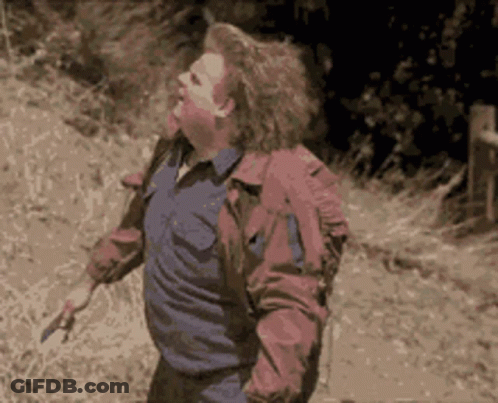Man In Green Vest Saying Football GIF
