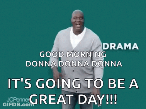 Man In Grey Cardigan Dancing Saying This Is Going To Be A Good GIF