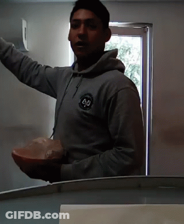 Man In Grey Hoodie Number 40 GIF