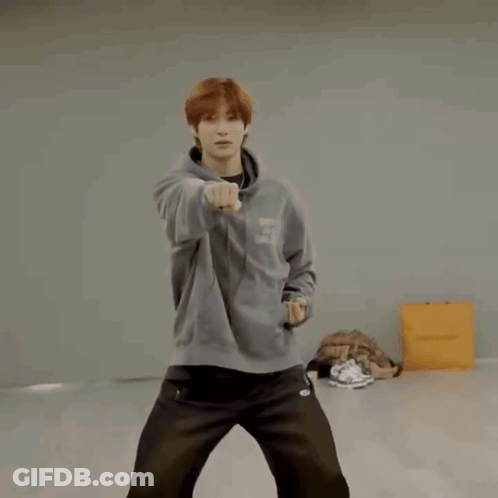 Man In Grey Hoodie Saying Devil GIF