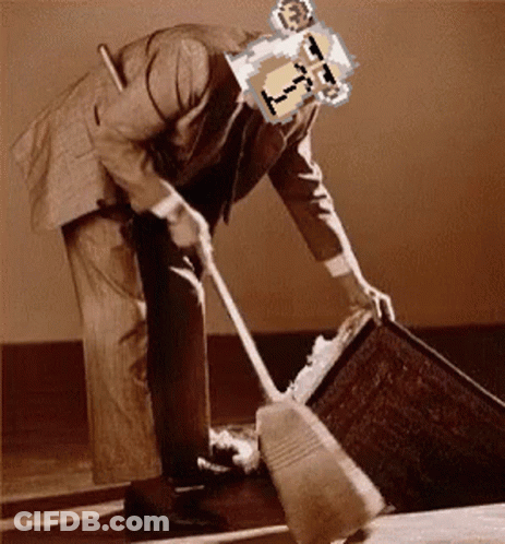 Man In Grey Power Of Grays Shirt GIF