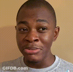 Man In Grey Shirt With Letter A GIF