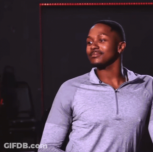 Man In Grey Zippered Shirt GIF
