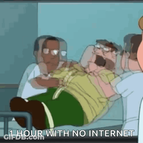 Man In Gucci Shirt Holding Stomach Saying Period GIF